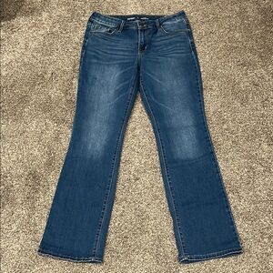 Old Navy Blue Boot Cut Jeans Classic Style